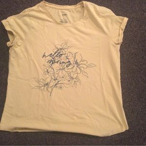 Sonoma “Hello Spring” T-Shirt, Size L